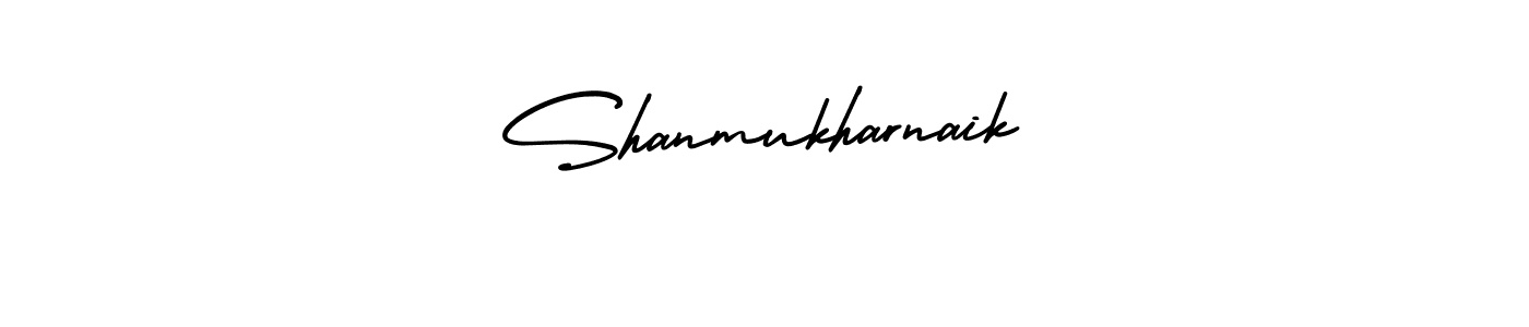 Design your own signature with our free online signature maker. With this signature software, you can create a handwritten (AmerikaSignatureDemo-Regular) signature for name Shanmukharnaik. Shanmukharnaik signature style 3 images and pictures png