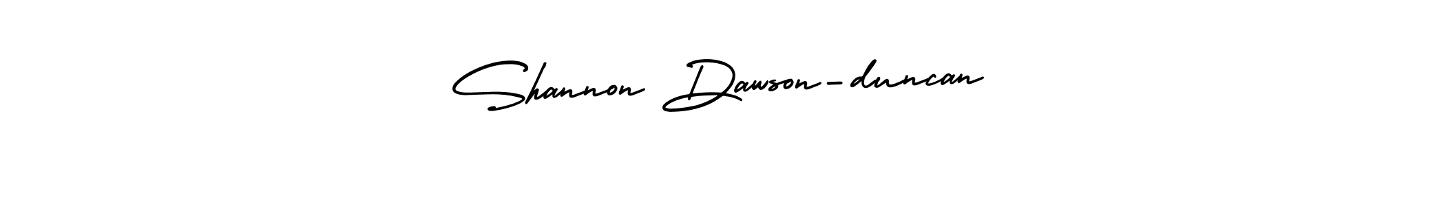 Similarly AmerikaSignatureDemo-Regular is the best handwritten signature design. Signature creator online .You can use it as an online autograph creator for name Shannon Dawson-duncan. Shannon Dawson-duncan signature style 3 images and pictures png