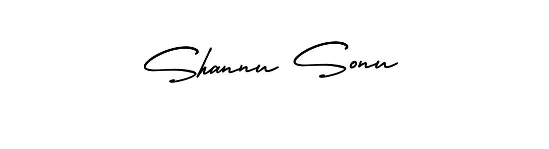 How to make Shannu Sonu signature? AmerikaSignatureDemo-Regular is a professional autograph style. Create handwritten signature for Shannu Sonu name. Shannu Sonu signature style 3 images and pictures png