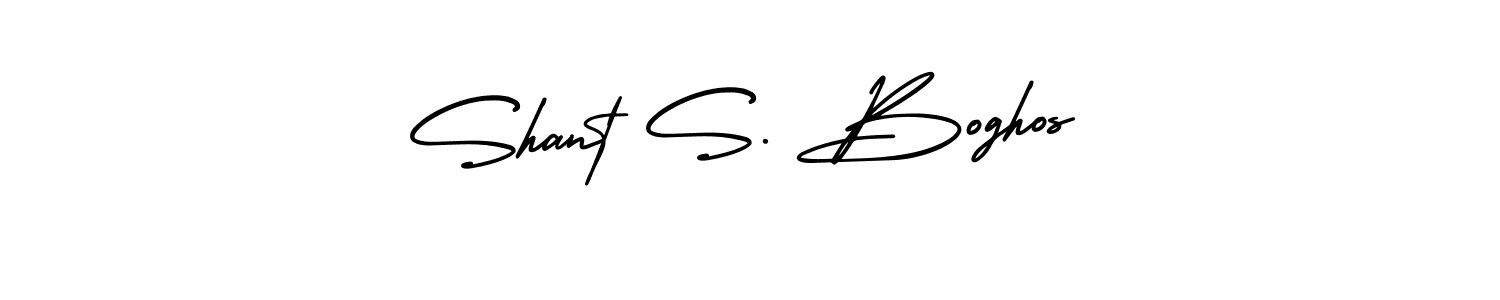 Check out images of Autograph of Shant S. Boghos name. Actor Shant S. Boghos Signature Style. AmerikaSignatureDemo-Regular is a professional sign style online. Shant S. Boghos signature style 3 images and pictures png