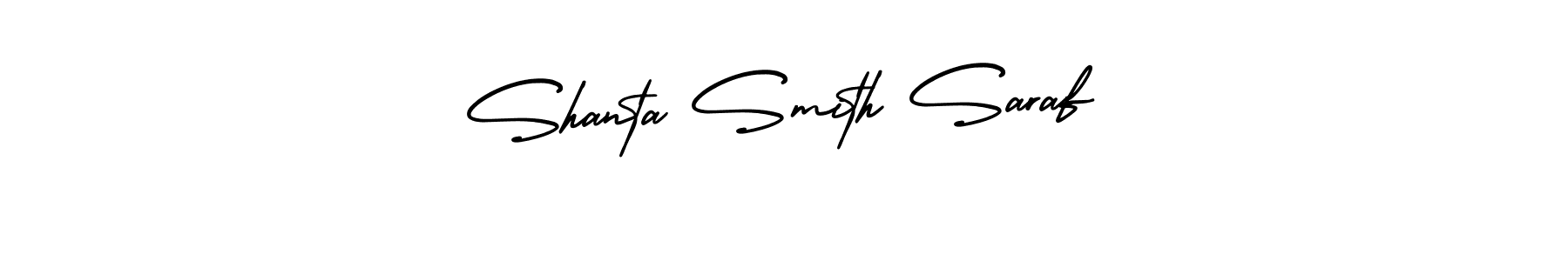 Best and Professional Signature Style for Shanta Smith Saraf. AmerikaSignatureDemo-Regular Best Signature Style Collection. Shanta Smith Saraf signature style 3 images and pictures png