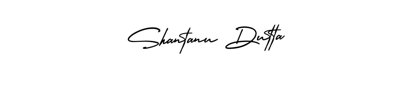 It looks lik you need a new signature style for name Shantanu Dutta. Design unique handwritten (AmerikaSignatureDemo-Regular) signature with our free signature maker in just a few clicks. Shantanu Dutta signature style 3 images and pictures png