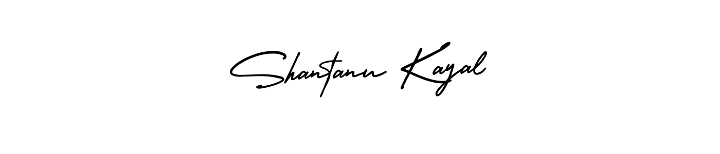 Make a beautiful signature design for name Shantanu Kayal. Use this online signature maker to create a handwritten signature for free. Shantanu Kayal signature style 3 images and pictures png