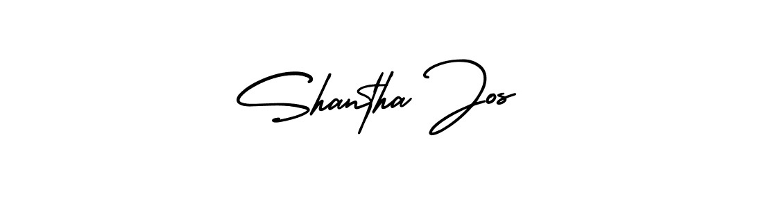 Make a short Shantha Jos signature style. Manage your documents anywhere anytime using AmerikaSignatureDemo-Regular. Create and add eSignatures, submit forms, share and send files easily. Shantha Jos signature style 3 images and pictures png