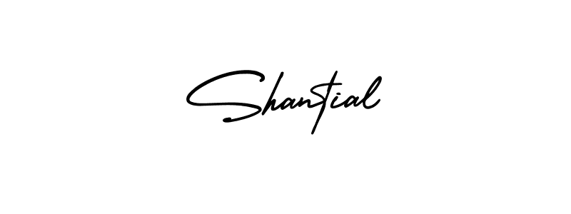 Shantial stylish signature style. Best Handwritten Sign (AmerikaSignatureDemo-Regular) for my name. Handwritten Signature Collection Ideas for my name Shantial. Shantial signature style 3 images and pictures png