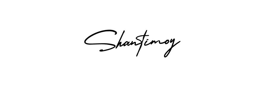 This is the best signature style for the Shantimoy name. Also you like these signature font (AmerikaSignatureDemo-Regular). Mix name signature. Shantimoy signature style 3 images and pictures png