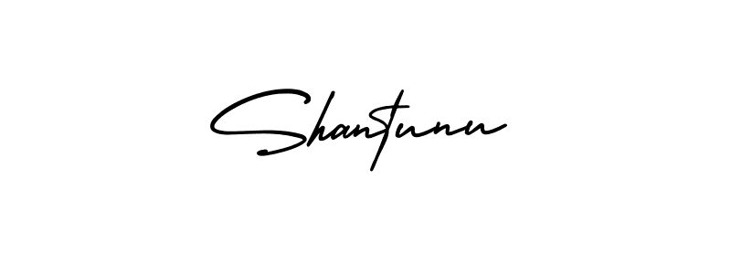 Create a beautiful signature design for name Shantunu. With this signature (AmerikaSignatureDemo-Regular) fonts, you can make a handwritten signature for free. Shantunu signature style 3 images and pictures png