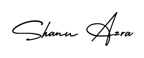 Download transparent PNG signature for name Shanu Azra styled with AmerikaSignatureDemo-Regular font. Ready to paste directly into PDF and Word agreements. Shanu Azra signature style 3 images and pictures png