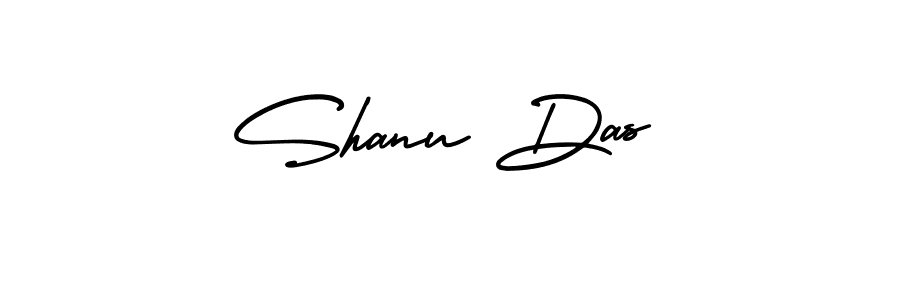 Shanu Das stylish signature style. Best Handwritten Sign (AmerikaSignatureDemo-Regular) for my name. Handwritten Signature Collection Ideas for my name Shanu Das. Shanu Das signature style 3 images and pictures png