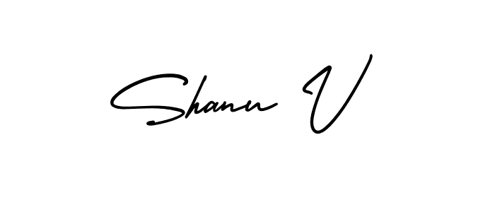 Make a short Shanu V signature style. Manage your documents anywhere anytime using AmerikaSignatureDemo-Regular. Create and add eSignatures, submit forms, share and send files easily. Shanu V signature style 3 images and pictures png