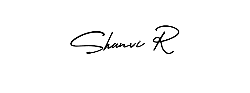 Also we have Shanvi R name is the best signature style. Create professional handwritten signature collection using AmerikaSignatureDemo-Regular autograph style. Shanvi R signature style 3 images and pictures png