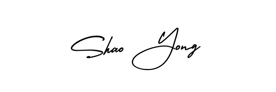 Also we have Shao Yong name is the best signature style. Create professional handwritten signature collection using AmerikaSignatureDemo-Regular autograph style. Shao Yong signature style 3 images and pictures png