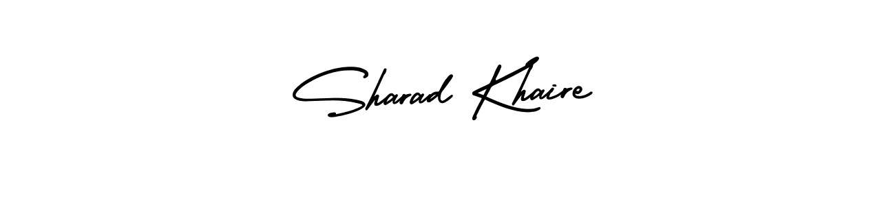 Make a short Sharad Khaire signature style. Manage your documents anywhere anytime using AmerikaSignatureDemo-Regular. Create and add eSignatures, submit forms, share and send files easily. Sharad Khaire signature style 3 images and pictures png