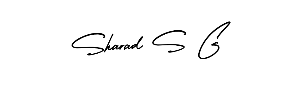 Make a beautiful signature design for name Sharad S G. Use this online signature maker to create a handwritten signature for free. Sharad S G signature style 3 images and pictures png