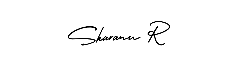 Similarly AmerikaSignatureDemo-Regular is the best handwritten signature design. Signature creator online .You can use it as an online autograph creator for name Sharanu R. Sharanu R signature style 3 images and pictures png