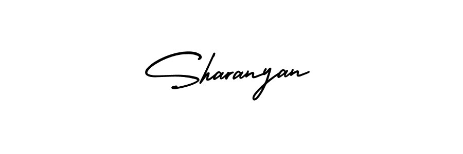 Also we have Sharanyan name is the best signature style. Create professional handwritten signature collection using AmerikaSignatureDemo-Regular autograph style. Sharanyan signature style 3 images and pictures png