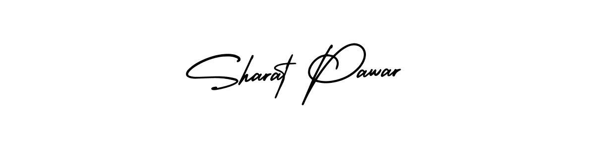 Create a beautiful signature design for name Sharat Pawar. With this signature (AmerikaSignatureDemo-Regular) fonts, you can make a handwritten signature for free. Sharat Pawar signature style 3 images and pictures png