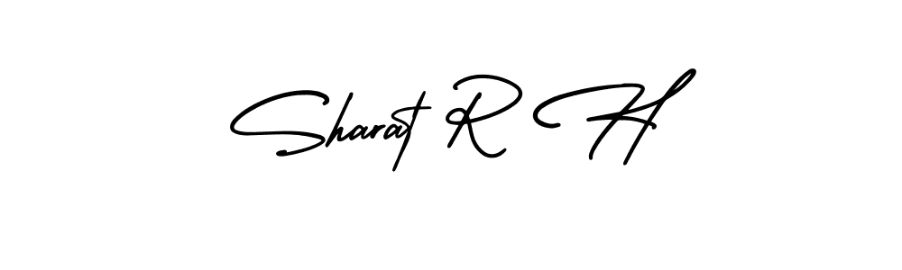 Best and Professional Signature Style for Sharat R H. AmerikaSignatureDemo-Regular Best Signature Style Collection. Sharat R H signature style 3 images and pictures png
