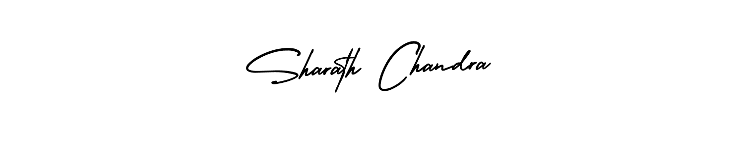 Create a beautiful signature design for name Sharath Chandra. With this signature (AmerikaSignatureDemo-Regular) fonts, you can make a handwritten signature for free. Sharath Chandra signature style 3 images and pictures png