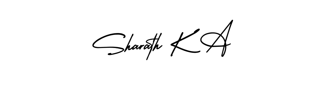 Also we have Sharath K A name is the best signature style. Create professional handwritten signature collection using AmerikaSignatureDemo-Regular autograph style. Sharath K A signature style 3 images and pictures png