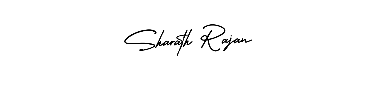 Use a signature maker to create a handwritten signature online. With this signature software, you can design (AmerikaSignatureDemo-Regular) your own signature for name Sharath Rajan. Sharath Rajan signature style 3 images and pictures png