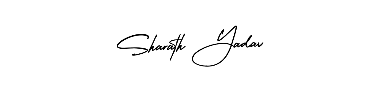 Design your own signature with our free online signature maker. With this signature software, you can create a handwritten (AmerikaSignatureDemo-Regular) signature for name Sharath Yadav. Sharath Yadav signature style 3 images and pictures png