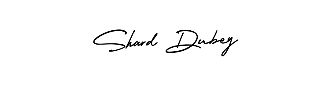 Shard Dubey stylish signature style. Best Handwritten Sign (AmerikaSignatureDemo-Regular) for my name. Handwritten Signature Collection Ideas for my name Shard Dubey. Shard Dubey signature style 3 images and pictures png