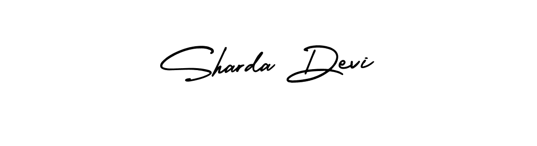 AmerikaSignatureDemo-Regular is a professional signature style that is perfect for those who want to add a touch of class to their signature. It is also a great choice for those who want to make their signature more unique. Get Sharda Devi name to fancy signature for free. Sharda Devi signature style 3 images and pictures png