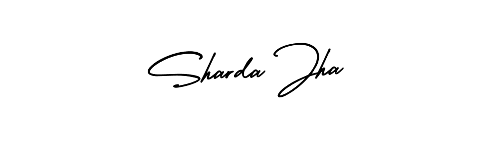 Best and Professional Signature Style for Sharda Jha. AmerikaSignatureDemo-Regular Best Signature Style Collection. Sharda Jha signature style 3 images and pictures png