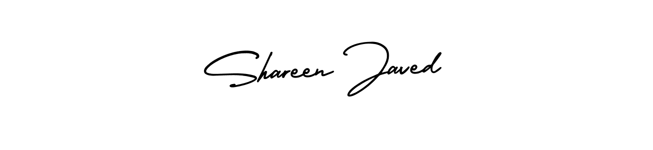 if you are searching for the best signature style for your name Shareen Javed. so please give up your signature search. here we have designed multiple signature styles  using AmerikaSignatureDemo-Regular. Shareen Javed signature style 3 images and pictures png