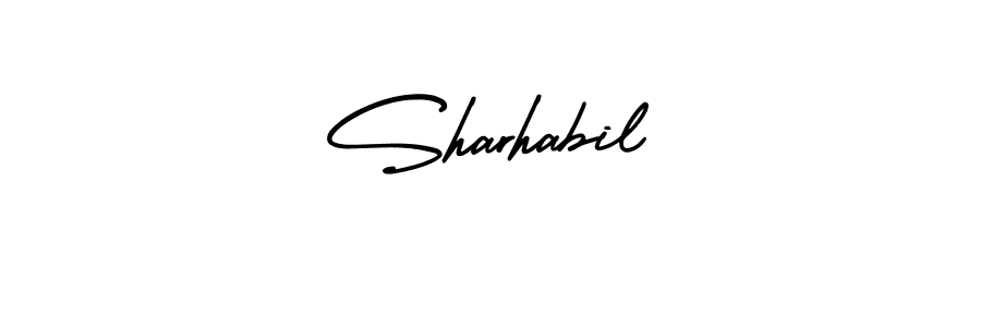 Also You can easily find your signature by using the search form. We will create Sharhabil name handwritten signature images for you free of cost using AmerikaSignatureDemo-Regular sign style. Sharhabil signature style 3 images and pictures png