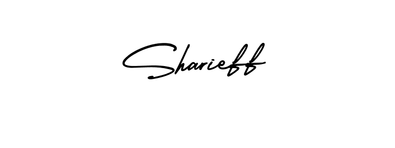 How to make Sharieff signature? AmerikaSignatureDemo-Regular is a professional autograph style. Create handwritten signature for Sharieff name. Sharieff signature style 3 images and pictures png