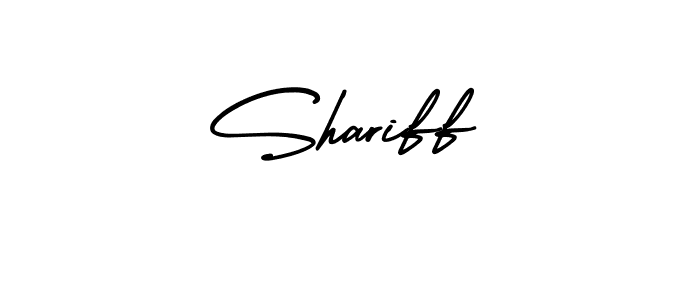 Also we have Shariff name is the best signature style. Create professional handwritten signature collection using AmerikaSignatureDemo-Regular autograph style. Shariff signature style 3 images and pictures png