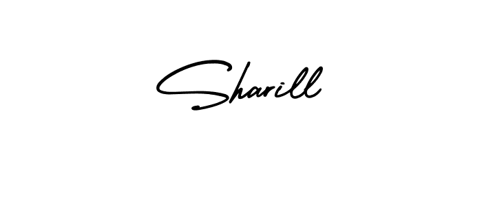 Also we have Sharill name is the best signature style. Create professional handwritten signature collection using AmerikaSignatureDemo-Regular autograph style. Sharill signature style 3 images and pictures png