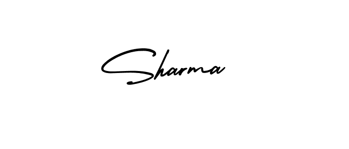 Design your own signature with our free online signature maker. With this signature software, you can create a handwritten (AmerikaSignatureDemo-Regular) signature for name Sharma . Sharma  signature style 3 images and pictures png