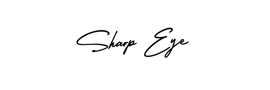 It looks lik you need a new signature style for name Sharp Eye. Design unique handwritten (AmerikaSignatureDemo-Regular) signature with our free signature maker in just a few clicks. Sharp Eye signature style 3 images and pictures png