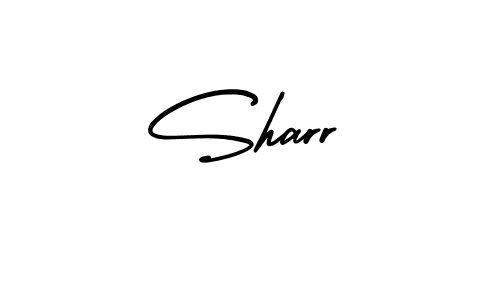 Make a beautiful signature design for name Sharr. With this signature (AmerikaSignatureDemo-Regular) style, you can create a handwritten signature for free. Sharr signature style 3 images and pictures png