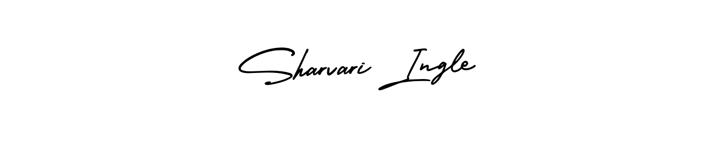 Design your own signature with our free online signature maker. With this signature software, you can create a handwritten (AmerikaSignatureDemo-Regular) signature for name Sharvari Ingle. Sharvari Ingle signature style 3 images and pictures png