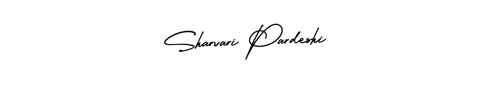 if you are searching for the best signature style for your name Sharvari Pardeshi. so please give up your signature search. here we have designed multiple signature styles  using AmerikaSignatureDemo-Regular. Sharvari Pardeshi signature style 3 images and pictures png
