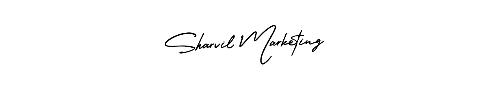 Create a beautiful signature design for name Sharvil Marketing. With this signature (AmerikaSignatureDemo-Regular) fonts, you can make a handwritten signature for free. Sharvil Marketing signature style 3 images and pictures png
