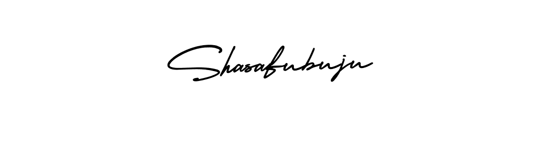 How to make Shasafubuju name signature. Use AmerikaSignatureDemo-Regular style for creating short signs online. This is the latest handwritten sign. Shasafubuju signature style 3 images and pictures png