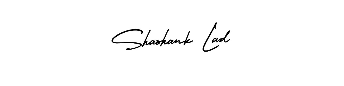 Make a beautiful signature design for name Shashank Lad. Use this online signature maker to create a handwritten signature for free. Shashank Lad signature style 3 images and pictures png