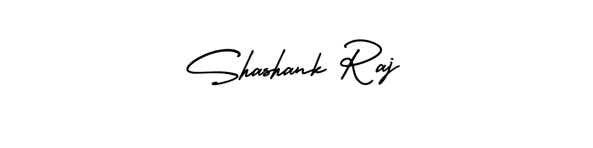 Use a signature maker to create a handwritten signature online. With this signature software, you can design (AmerikaSignatureDemo-Regular) your own signature for name Shashank Raj. Shashank Raj signature style 3 images and pictures png