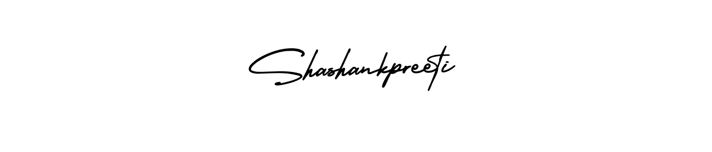 Shashankpreeti stylish signature style. Best Handwritten Sign (AmerikaSignatureDemo-Regular) for my name. Handwritten Signature Collection Ideas for my name Shashankpreeti. Shashankpreeti signature style 3 images and pictures png