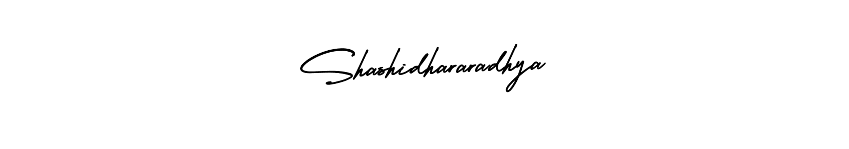 This is the best signature style for the Shashidhararadhya name. Also you like these signature font (AmerikaSignatureDemo-Regular). Mix name signature. Shashidhararadhya signature style 3 images and pictures png