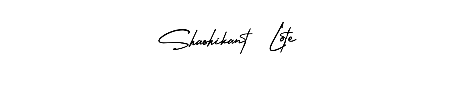 You can use this online signature creator to create a handwritten signature for the name Shashikant  Lote. This is the best online autograph maker. Shashikant  Lote signature style 3 images and pictures png