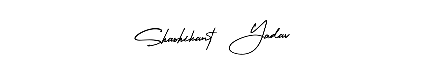 It looks lik you need a new signature style for name Shashikant  Yadav. Design unique handwritten (AmerikaSignatureDemo-Regular) signature with our free signature maker in just a few clicks. Shashikant  Yadav signature style 3 images and pictures png