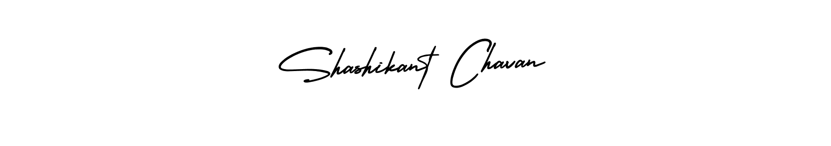 The best way (AmerikaSignatureDemo-Regular) to make a short signature is to pick only two or three words in your name. The name Shashikant Chavan include a total of six letters. For converting this name. Shashikant Chavan signature style 3 images and pictures png