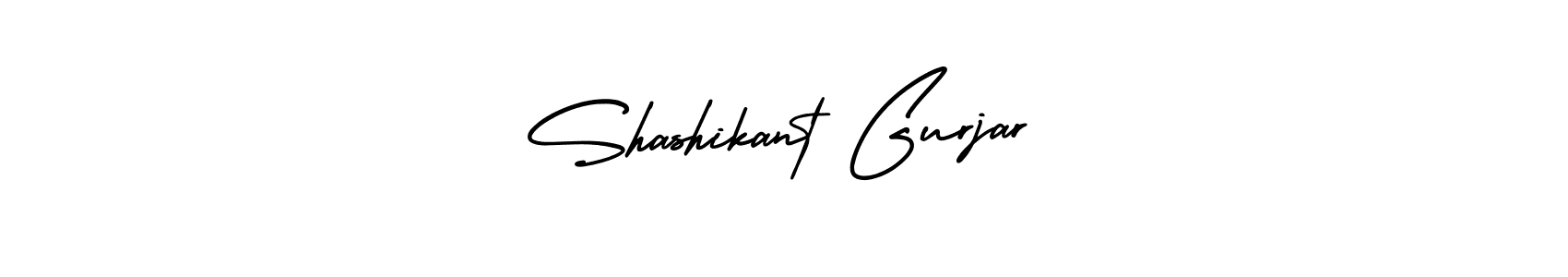It looks lik you need a new signature style for name Shashikant Gurjar. Design unique handwritten (AmerikaSignatureDemo-Regular) signature with our free signature maker in just a few clicks. Shashikant Gurjar signature style 3 images and pictures png