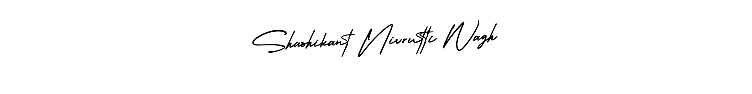 How to Draw Shashikant Nivrutti Wagh signature style? AmerikaSignatureDemo-Regular is a latest design signature styles for name Shashikant Nivrutti Wagh. Shashikant Nivrutti Wagh signature style 3 images and pictures png